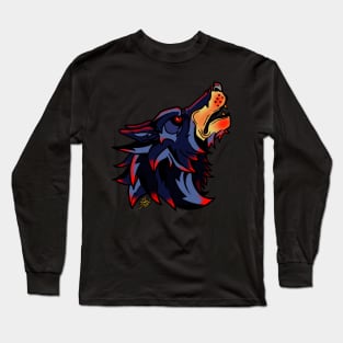 Wolf design Long Sleeve T-Shirt